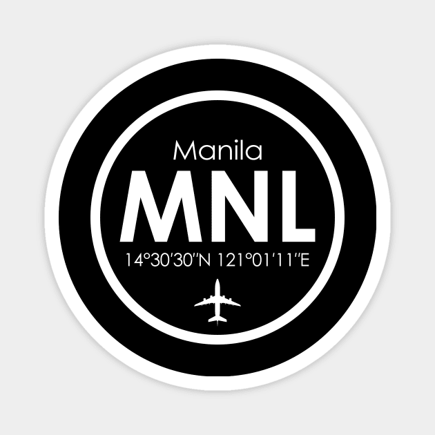 MNL, Manila Ninoy Aquino International Airport Magnet by Fly Buy Wear